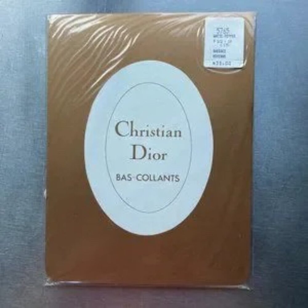 NWT Vintage Christian Dior 100% Silk Stockings Unopened - Size 9 1/2 - 10 - Picture 4 of 9